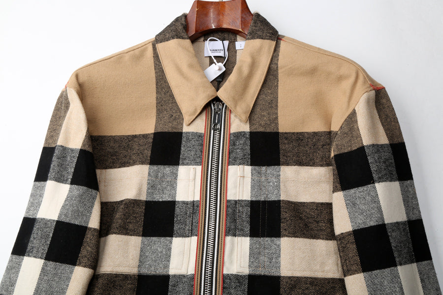 BURBERRY GIACCA CAMICIA STAMPA CLASSIC