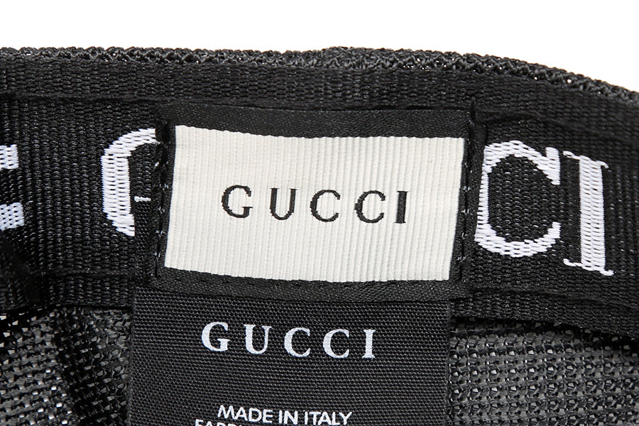 GUCCI BERRETTO LOGO IN PELLE